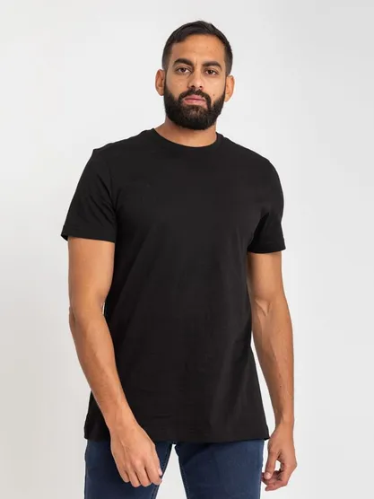 Round Neck Cotton T-Shirt 