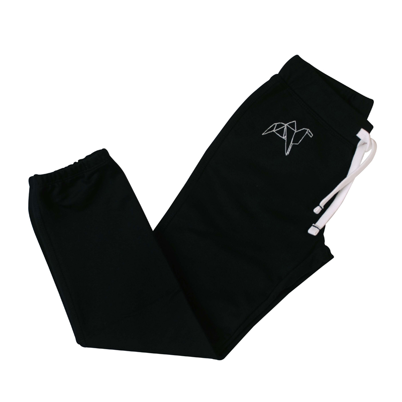 Cotton Stretch Sweatpants With Elastic Cuffs - Mobaco