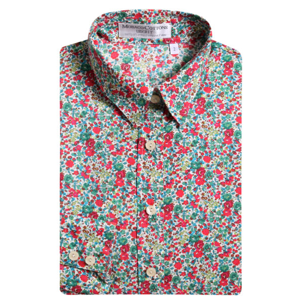 mens liberty print shirts uk