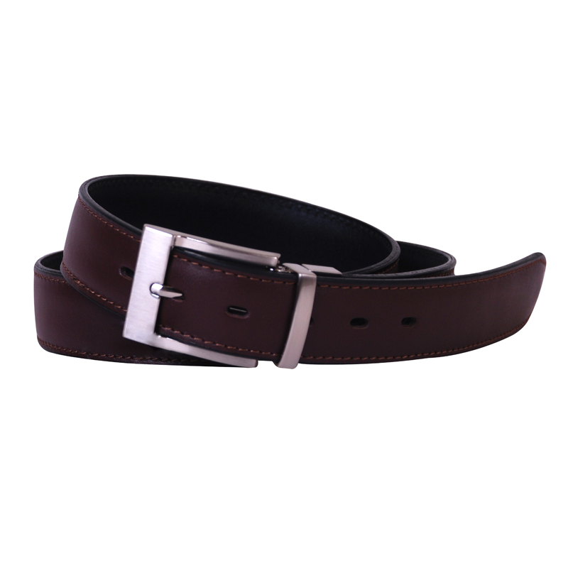 Double Face Leather Belt - Mobaco