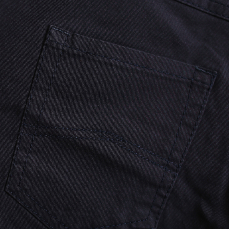 Slim Fit Twill Pants - Mobaco