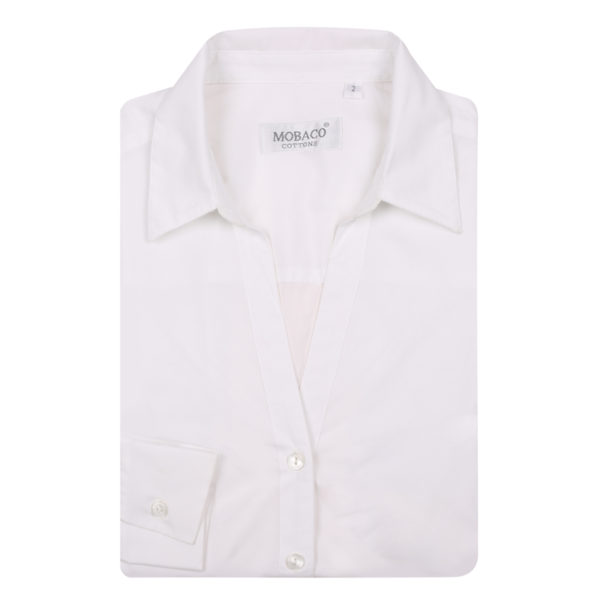 Slim Fit Stretch Cotton Shirt - Mobaco