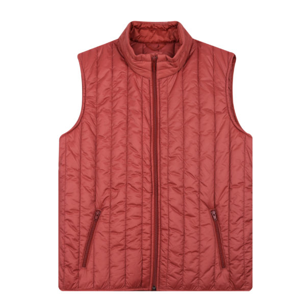 Zip Up Quilted Vest - Mobaco