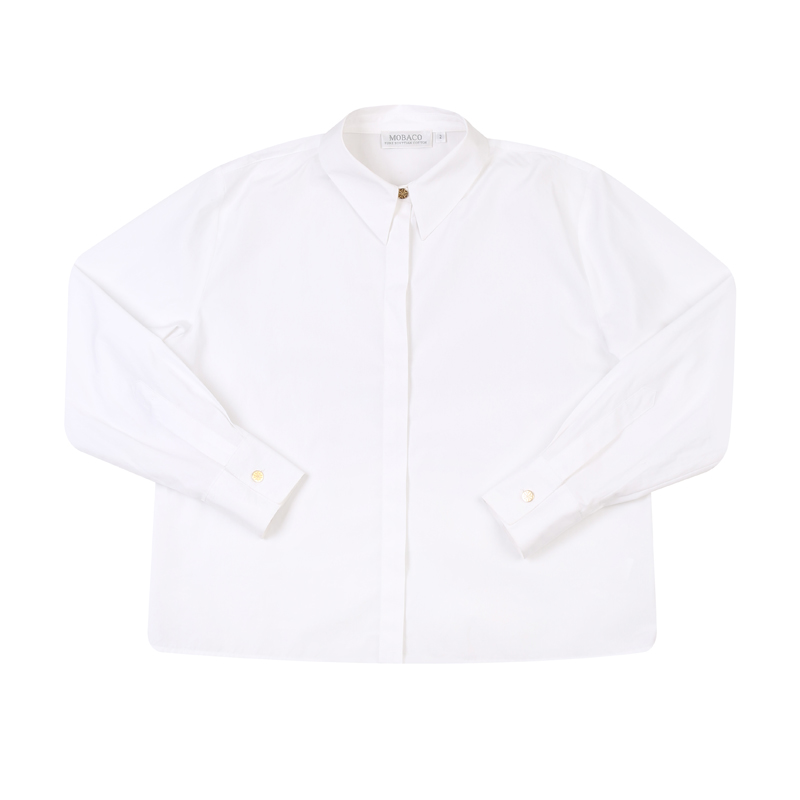 Oversize Cotton Shirt - Mobaco