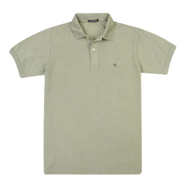 Dyed Cotton Short-Sleeve Polo - Mobaco